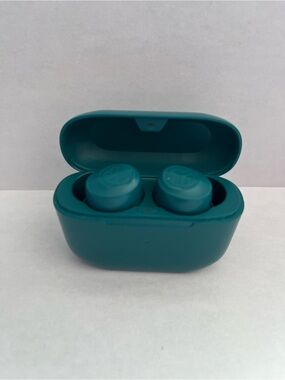 JLab Teal Go Pop ANC True Wireless Earbuds Headphones w/ Charging Case